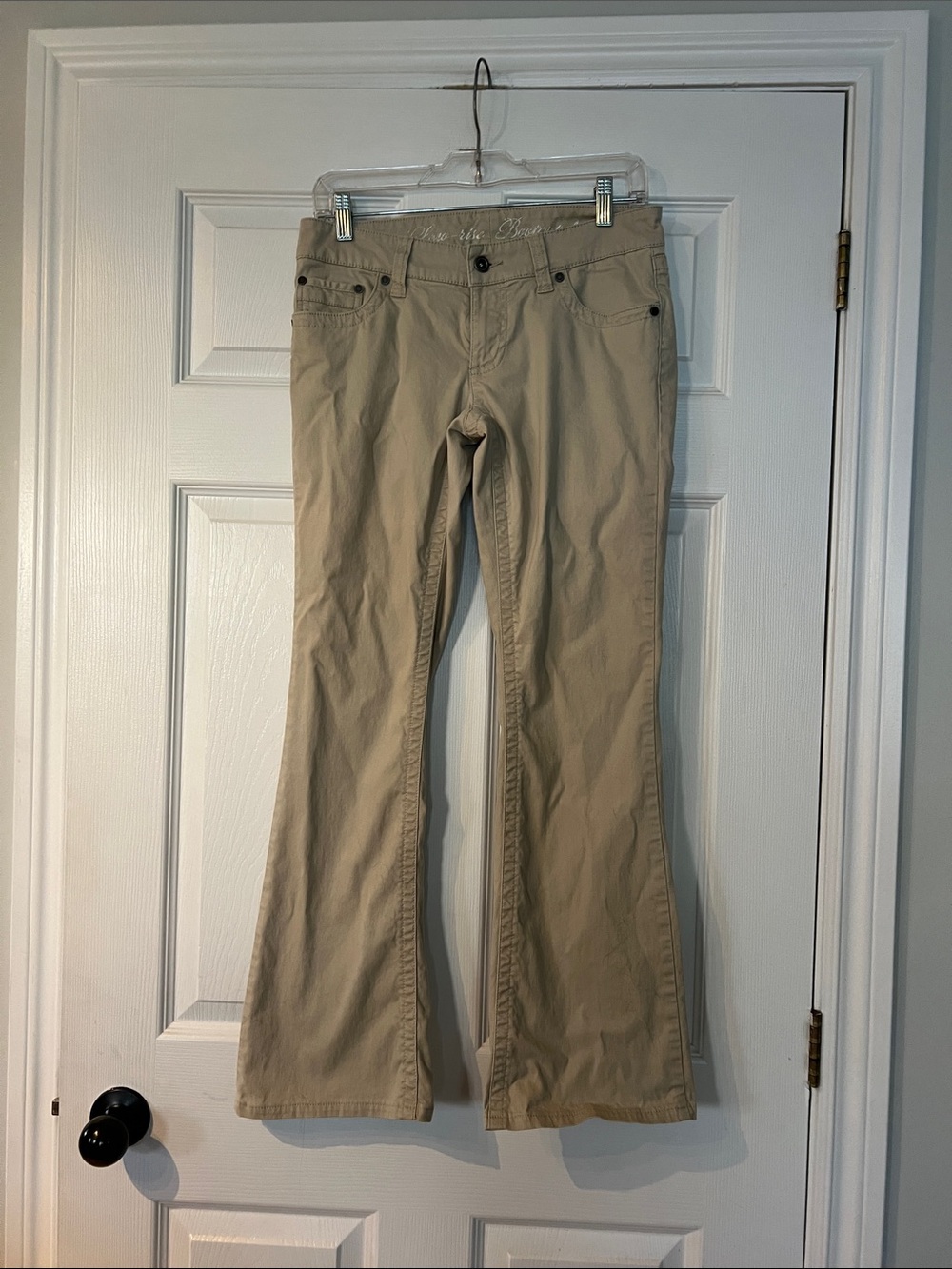 Tommy Hilfiger Women's Khaki Boot Cut Pants